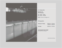 Tablet Screenshot of musikhaus-malm.de